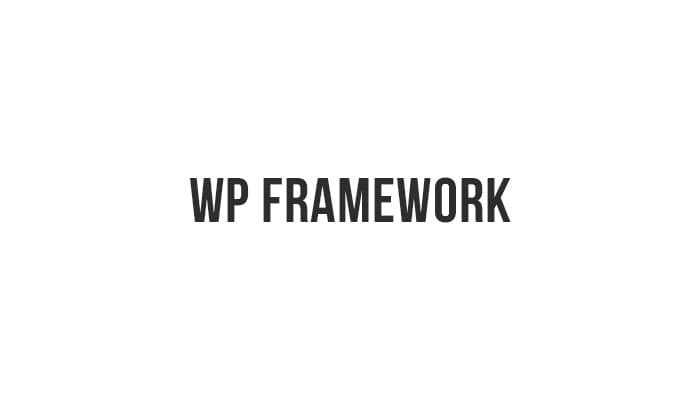 Wp Framework